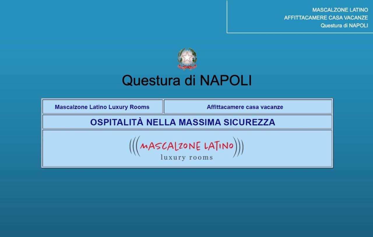 Mascalzone Latino Luxury Rooms Napoli Ngoại thất bức ảnh